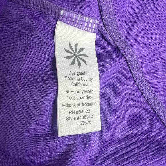 Athleta Bundle Women’s Run On Tank Top Reflective Fitness Running 2 Top Bundle - Picture 4 of 12